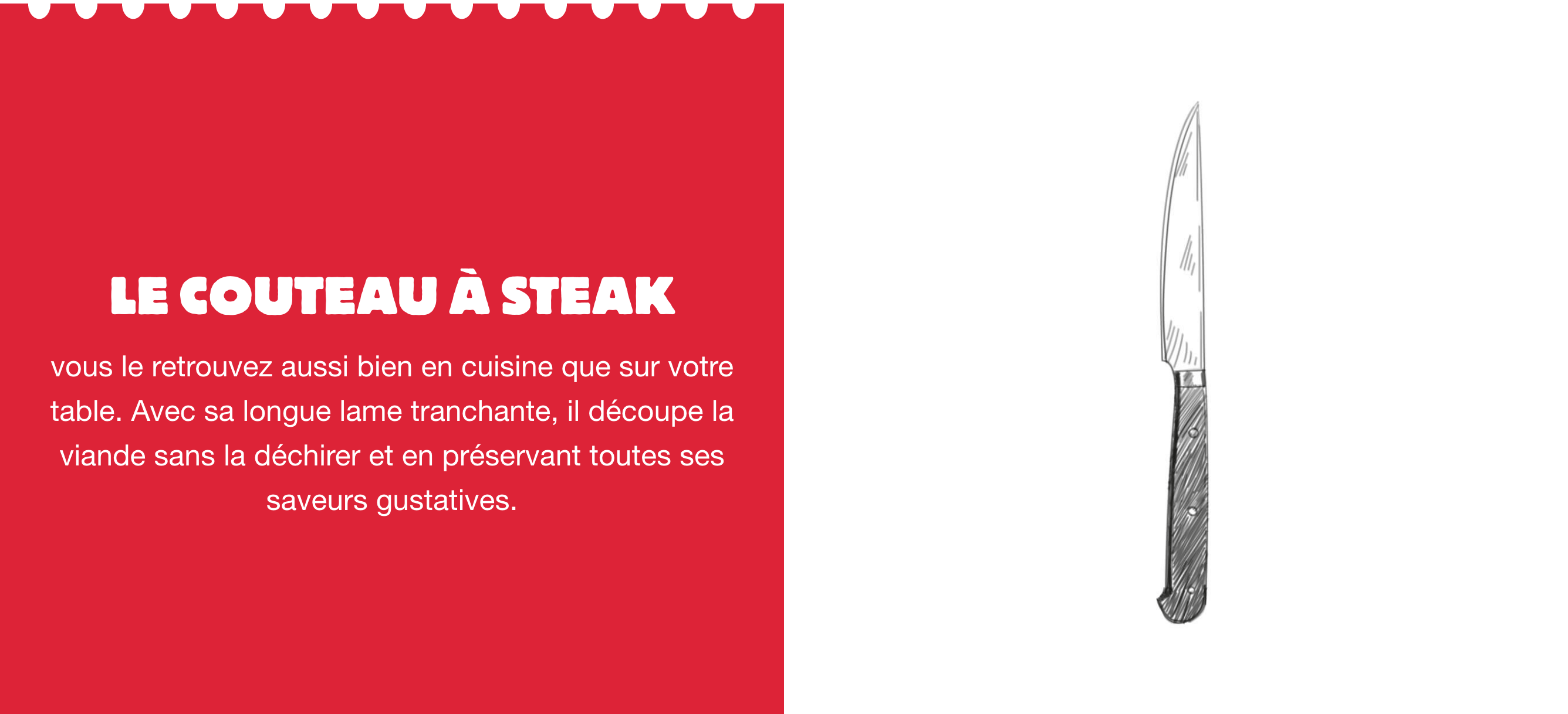 Quel couteau pour la découpe de la viande ? 