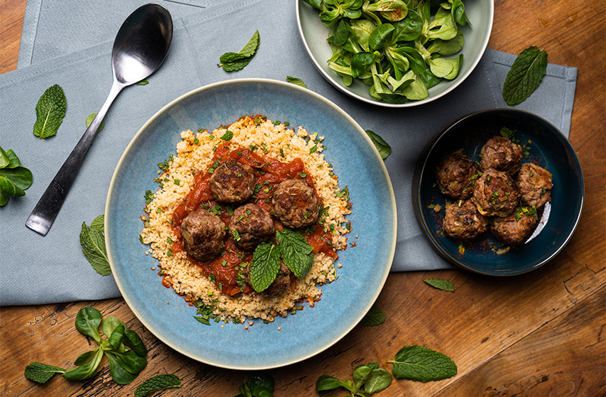 Boulettes d’agneau à la marocaine